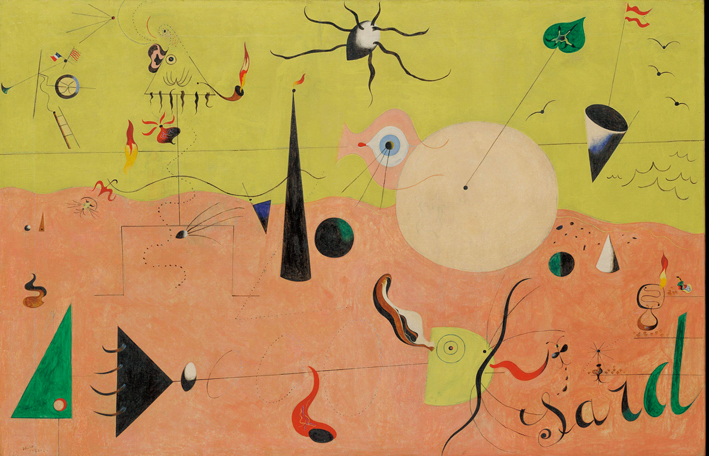  胡安·米罗 Joan Miró ——猎人